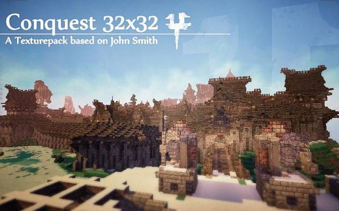 Minecraft1.18 conquer Conquest material package