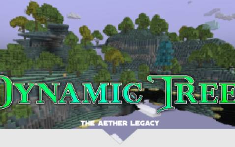 Minecraft1.12.2 Dynamic Tree: Dynamic Trees -The Aether Legacy Mod